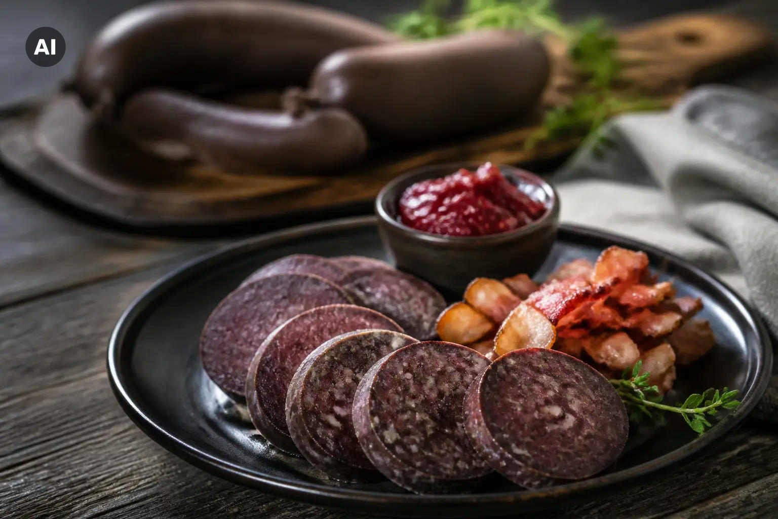 Sund og velsmagende blodpølse fra Slagter Lampe